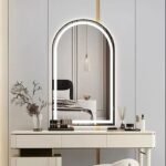 LED veidrodis DASH BLACK 60x100cm