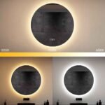Apvalus LED veidrodis su Bluetooth 60cm