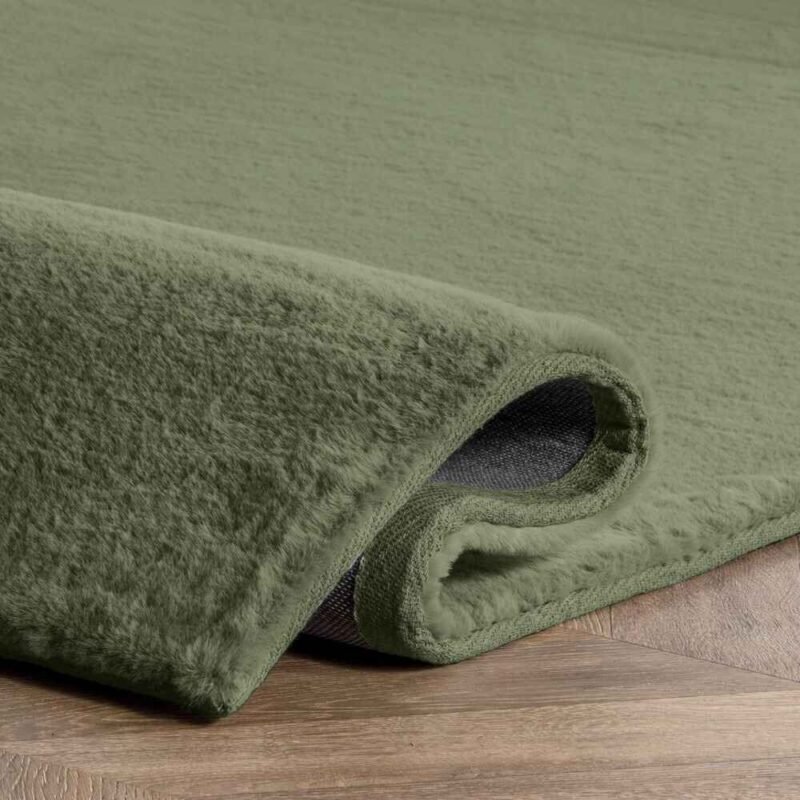 Olive Plush Carpet Rabbit