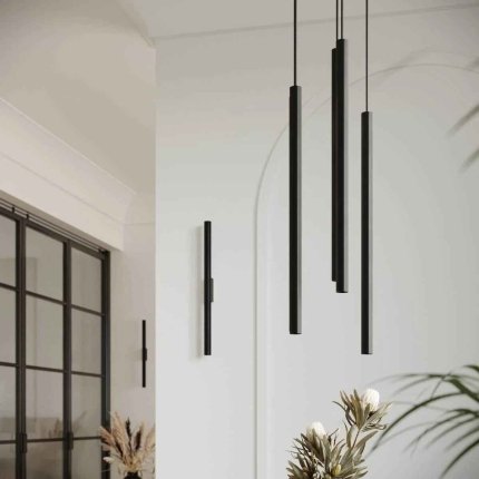 Modern pendant double lamp