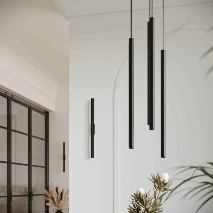Modern pendant double lamp
