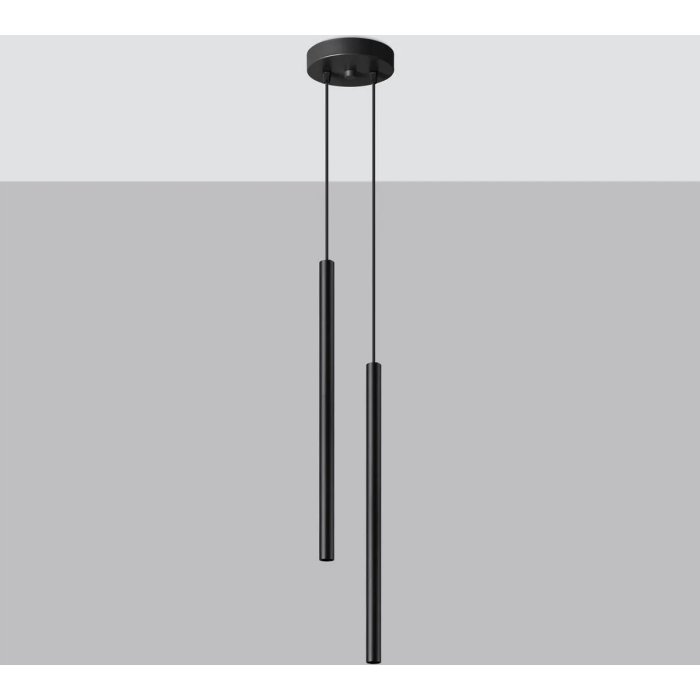 Modern pendant double lamp